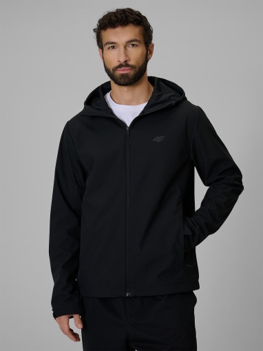 Obrazek dla: 4F Męska kurtka softshell 4F 4FRSS26TSOFM624  czarna Czarny