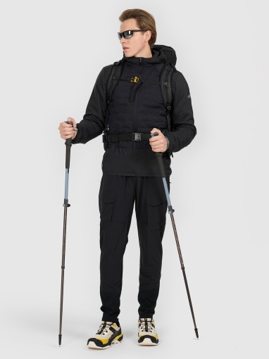 Męska kurtka trekkingowa 4F 4FWAW25TTJAM0799 - czarna