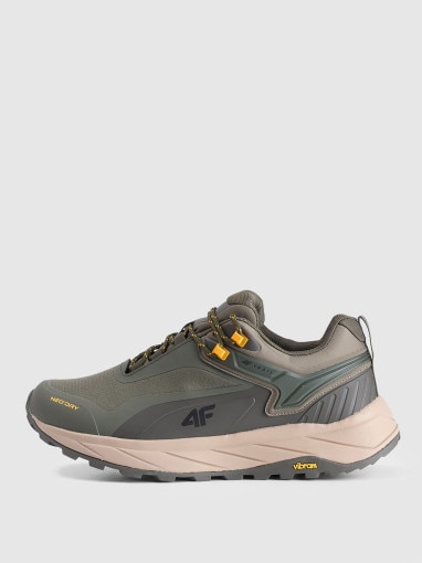  4F Męskie buty trailowe 4F 4FRAW25FSPOM201  khaki Khaki