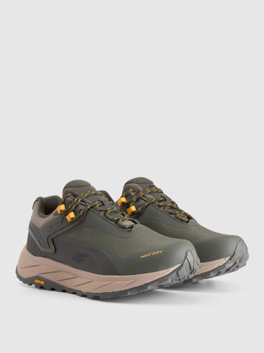 Męskie buty trailowe 4F 4FRAW25FSPOM201 - khaki
