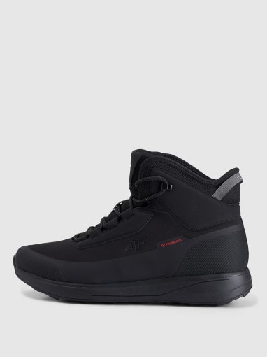  4F Męskie buty zimowe śniegowce 4F 4FRAW25FWINM064  czarne Czarny