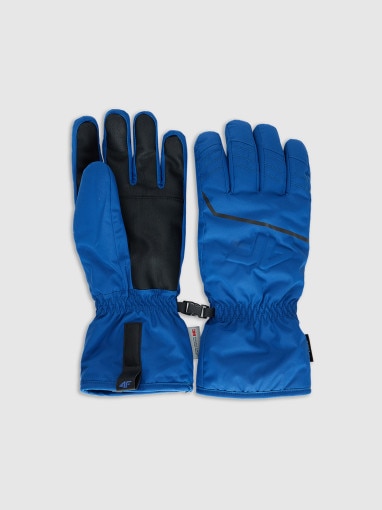  4F Męskie rękawiczki narciarskie Thinsulate z membraną NeoDry 4FRAW25AFGLM220  granatowe Granatowy