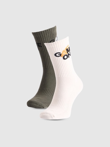  4F Męskie skarpetki (2pack) 4F 4FRAW25USOCM514  multikolor Multikolor