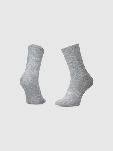 Męskie skarpetki basic (3-pak) 4FWMM00USOCM478 - multikolor