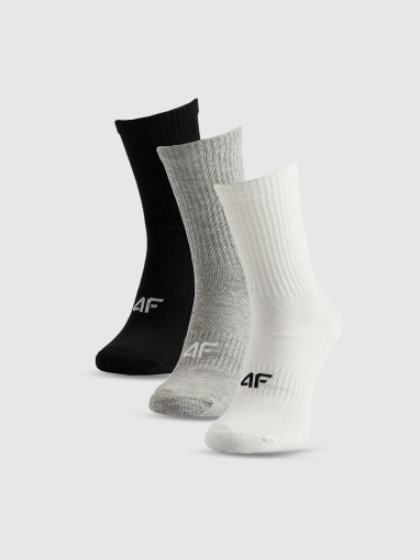 Obrazek dla: 4F Męskie skarpetki wysokie (3pack) 4F 4FRSS26USOCM0838  multikolor Multikolor