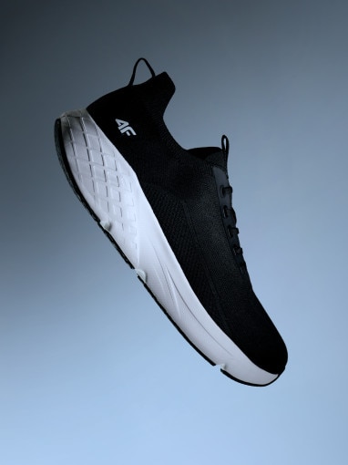Obrazek dla: 4F Męskie sneakersy VELOCORE 4F 4FRSS26FSNEM018  czarne Czarny