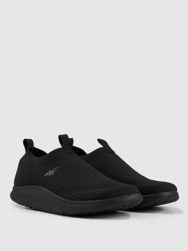 Męskie sneakersy wsuwane NEONITE 4F 4FRSS26FSNEM020 - czarne