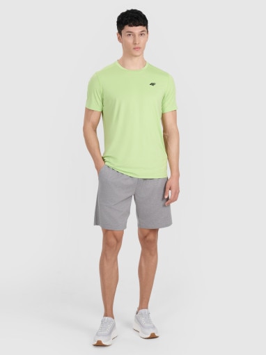  4F Męskie spodenki treningowe 4F 4FWMM00TFSHM1310  szare Szary