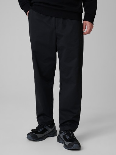Męskie spodnie casual 4F 4FRSS26TTROM1857 - czarne