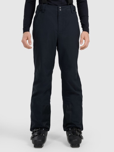 Męskie spodnie narciarskie 4F 4FWAW25TFTRM0924 - czarne