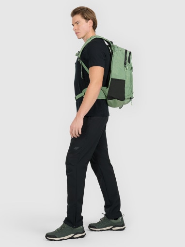  4F Męskie spodnie trekkingowe 4F 4FWAW25TFTRM0990  czarne Czarny