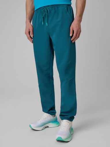 Męskie spodnie treningowe 4F 4FRSS26TFTRM1411 - granatowe