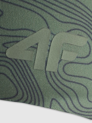 Opaska trekkingowa na głowę uniseks 4F 4FWAW25ABANU111 - zielona