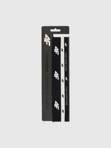 Opaska treningowa uniseks (3-pack) 4F 4FRSS26ABANU137 - multikolor