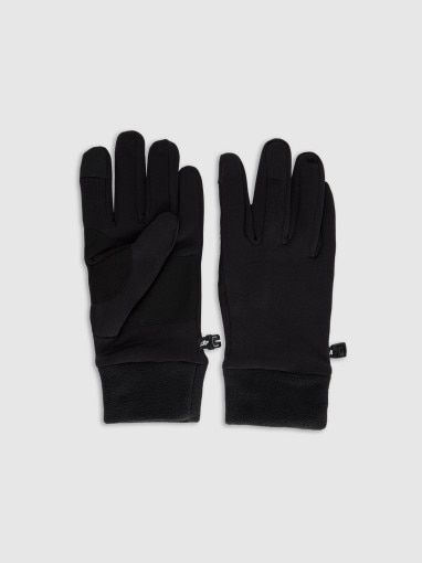  4F Rękawiczki dzianinowe Touch Screen uniseks 4F 4FWMM00AGLOU126  czarne Głęboka czerń