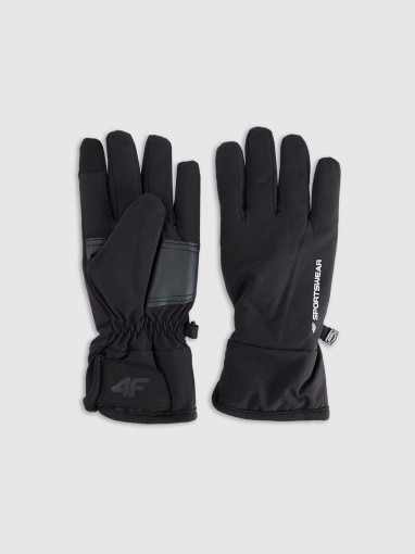  4F Rękawiczki zimowe Touch Screen uniseks 4F 4FWMM00AGLOU125  czarne Czarny