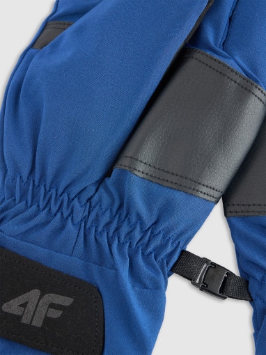 Rękawiczki zimowe Touch Screen uniseks 4F 4FWMM00AGLOU125 - granatowe