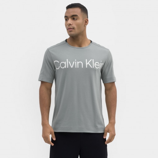 Calvin Klein Męska koszulka treningowa CALVIN KLEIN MEN 00GMS3K102  miętowa Mięta