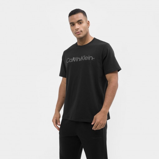 Calvin Klein Męska koszulka treningowa CALVIN KLEIN MEN 00GMS3K110  czarna Głęboka czerń