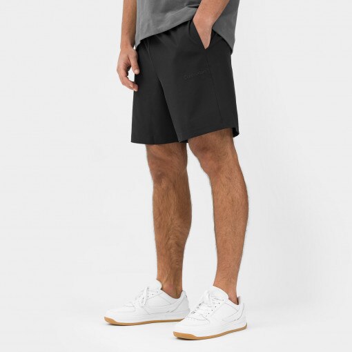 Męskie spodenki treningowe Calvin Klein Woven Shorts 00GMF2S811 - czarne