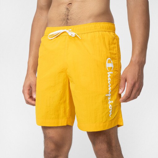 Męskie spodenki plażowe CHAMPION LEGACY Beachshorts - żółte