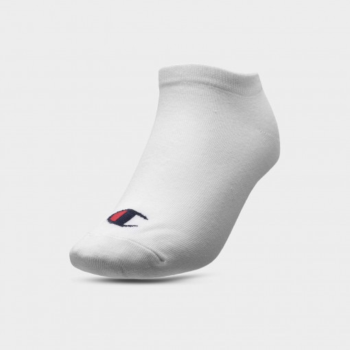 Skarpetki stopki uniseks (3-pack) CHAMPION C Logo Sneaker Socks - białe