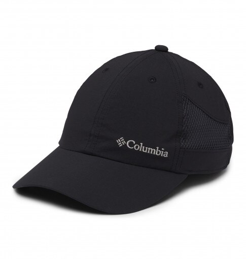 COLUMBIA Czapka z daszkiem uniseks COLUMBIA Tech Shade Hat  czarna Głęboka czerń