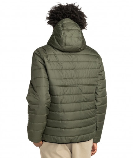 Męska kurtka puchowa pikowana ELEMENT Alder Puff Fundamental Jacket - oliwkowa/khaki