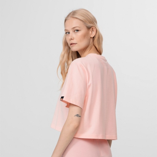 Damska koszulka oversize ELLESSE FIREBALL - różowa
