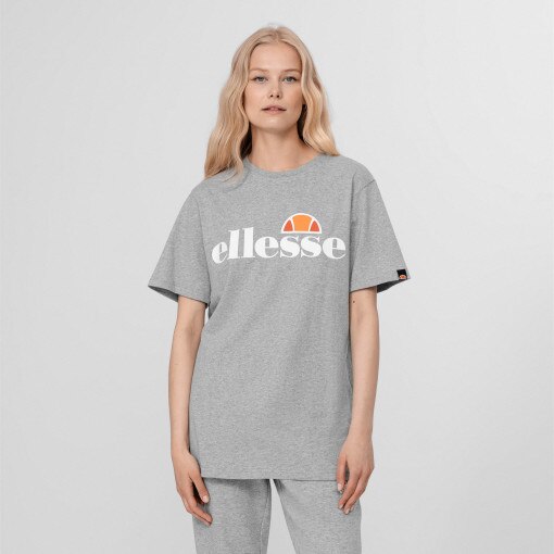 ELLESSE Damski tshirt z logo ELLESSE ALBANY  szary Szary melange