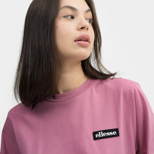 Damski t-shirt z nadrukiem Ellesse Tolin - różowy