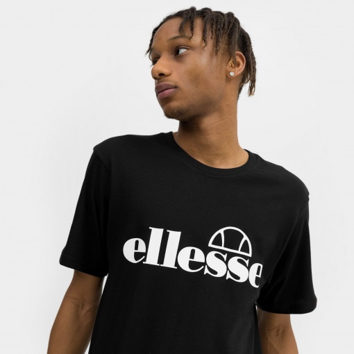 Męski t-shirt z nadrukiem Ellesse Fuenti - czarny