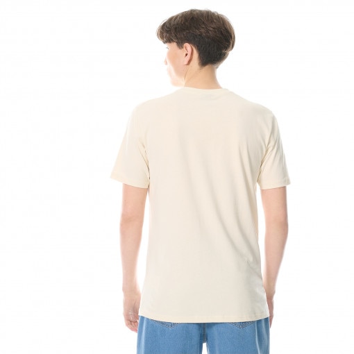 Męski t-shirt z nadrukiem Ellesse Zagda T-Shirt - kremowy