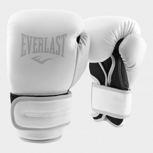 Everlast Rękawice bokserskie EVERLAST POWERLOCK  białe Biały