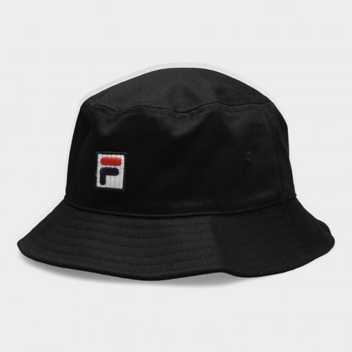 Kapelusz bucket hat  uniseks FILA BUCKET HAT with F-box logo - czarny