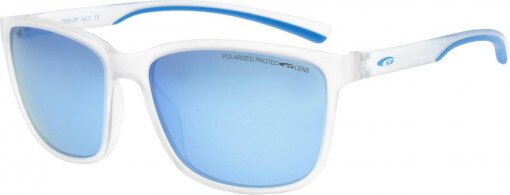 GOG Okulary przeciwsłoneczne z polaryzacją uniseks GOGGLE SUNWAVE T9002P  niebieski Błękit turkusowy
