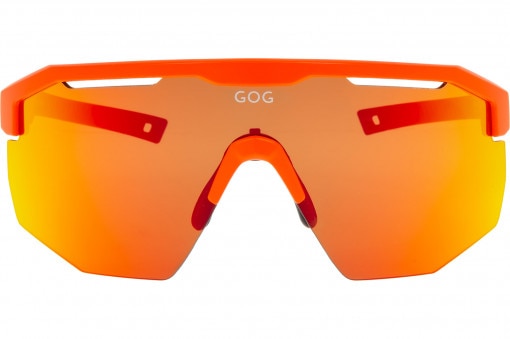 Okulary rowerowe uniseks GOG Argo E506-3 - pomarańczowe