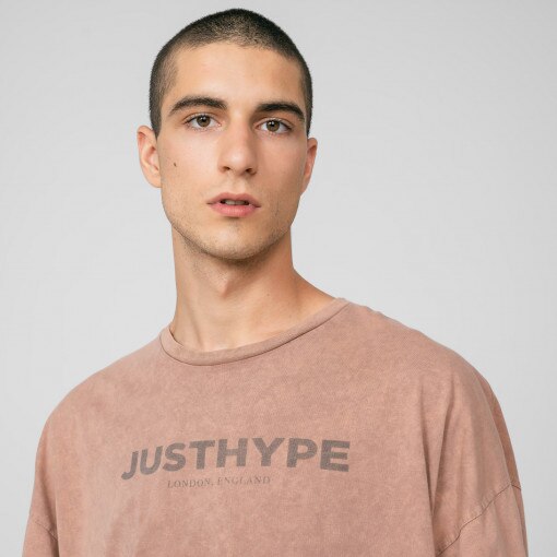 Męski t-shirt oversize z nadrukiem HYPE Men's Oversized T-shirt Vintage