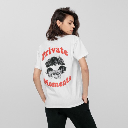 Koszulka damska LOCAL HEROES PRIVATE MOMENTS TEE - biała