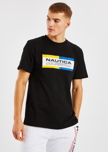 Męski T-shirt z nadrukiem NAUTICA Halyeard T-Shirt