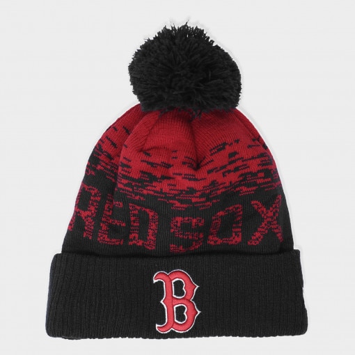 Czapka zimowa uniseks NEW ERA MLB SPORT BEANIE BOSTON RED SOX - czerwona