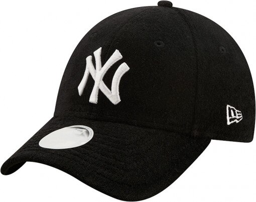 NEW ERA Damska czapka z daszkiem NEW ERA WMNS TOWELLING 9FORTY NEW YORK YANKEES Czarny