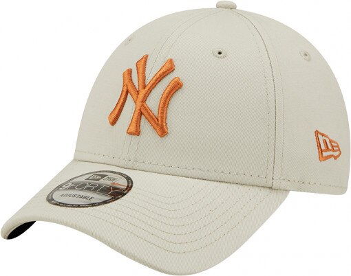 NEW ERA Męska czapka z daszkiem NEW ERA LEAGUE ESSENTIAL 9FORTY NEW YORK YANKEES Beżowy
