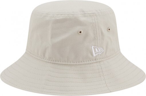 NEW ERA Męski bucket hat kapelusz NEW ERA NE ESSENTIAL TAPERED BUCKET  biały Złamana biel
