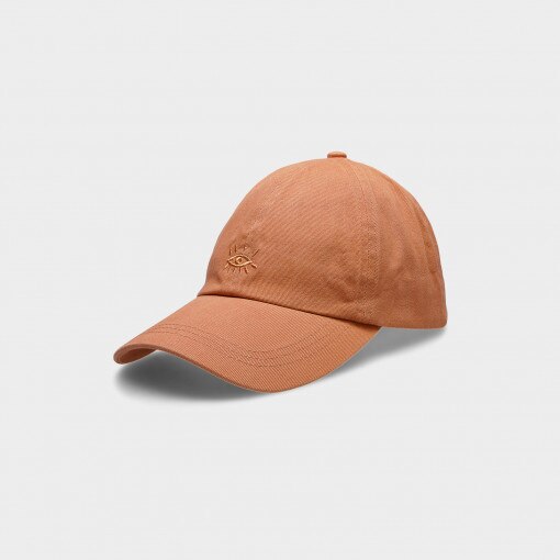Outhorn Damska czapka z daszkiem OUTHORN OTHSS23ACABF074  pomarańczowa Pomarańcz