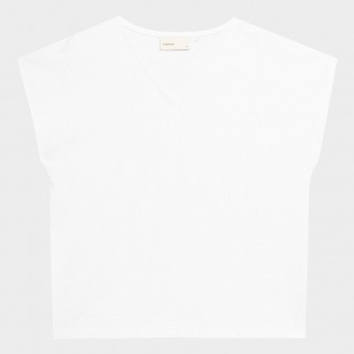 Outhorn Damski tshirt OUTHORN OTHAW22TTSHF111  biały Biały