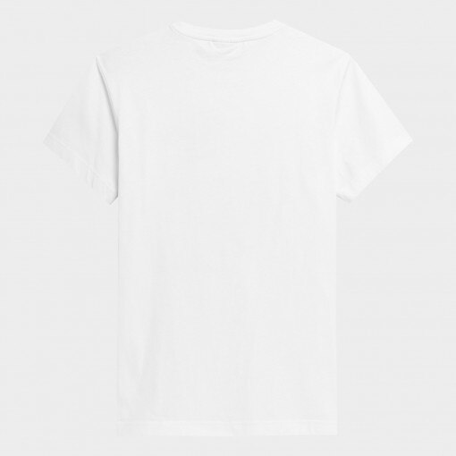 Damski t-shirt z nadrukiem OUTHORN OTHSS23TTSHF442 - biały