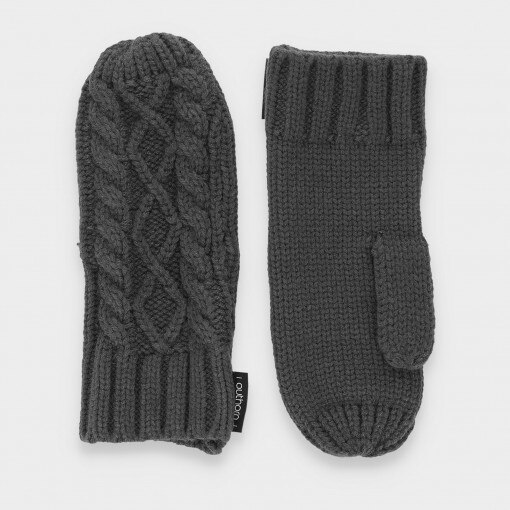 Outhorn Rękawiczki zimowe uniseks OUTHORN REU602  szare średni szary