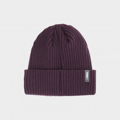 Czapka zimowa uniseks Puma Classic Cuff Beanie - fioletowa