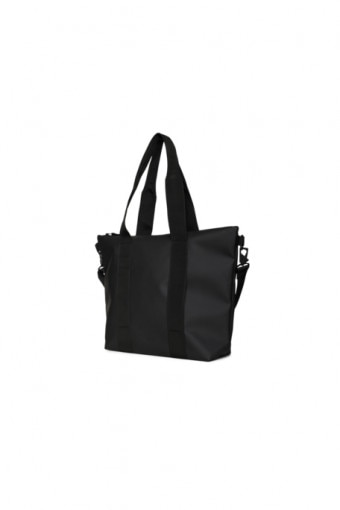 Torba na ramię uniseks Tote Bag Mini W3 - czarna